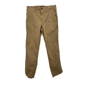 American Eagle Extreme Flex Original Straight Brown Chino Pants Mens Size 30x34